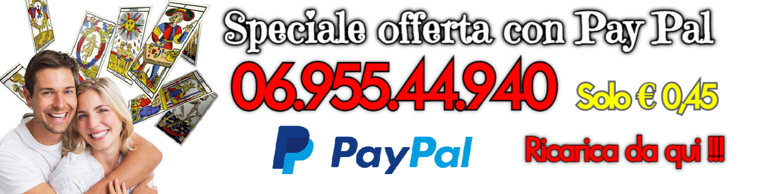 cartomanzia amore pay pal